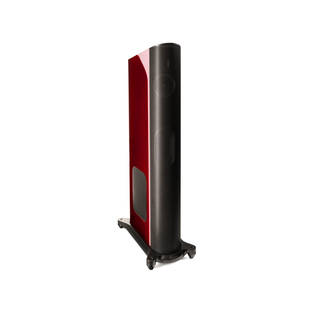 T44 Hybrid Floorstanding Loudspeaker Pair - Santa Barbara Red