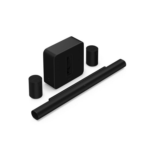 Premium Immersive Set with Arc Ultra (Arc Ultra + Sub 4 +2x Era 100) - Black