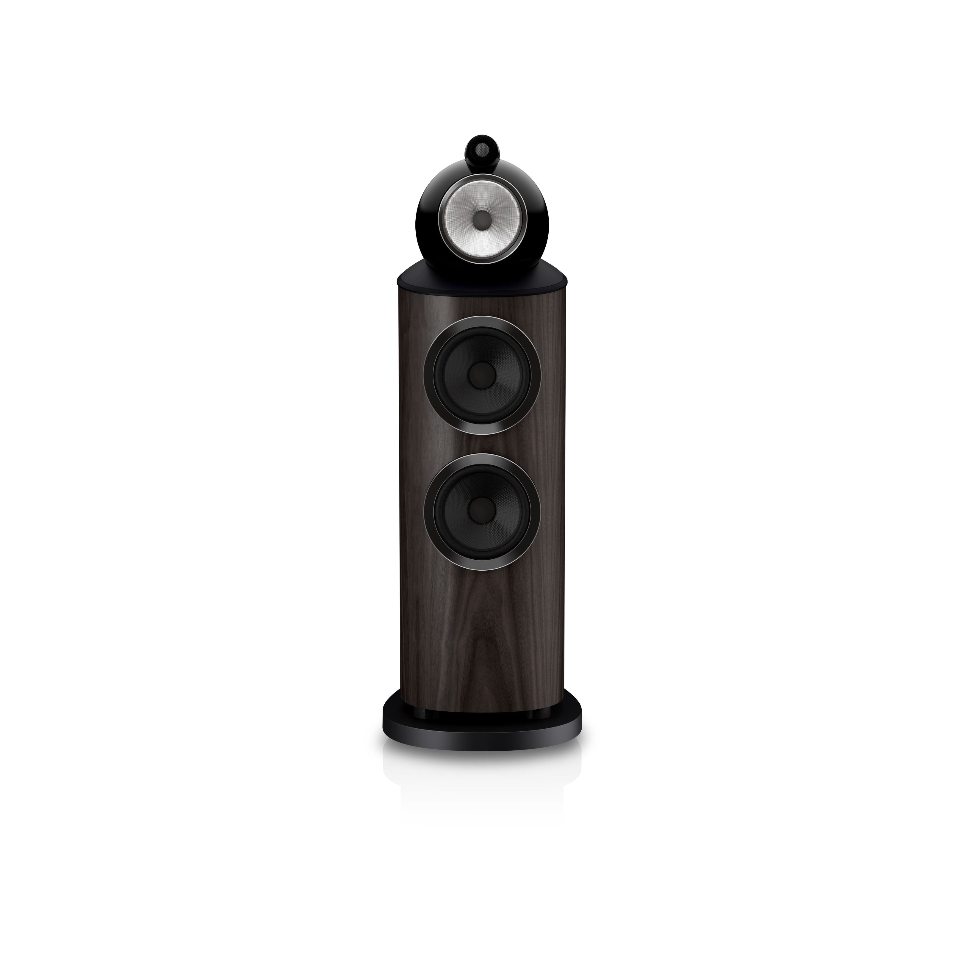 802 D5 Floor-standing Speaker Pair - Dark Walnut