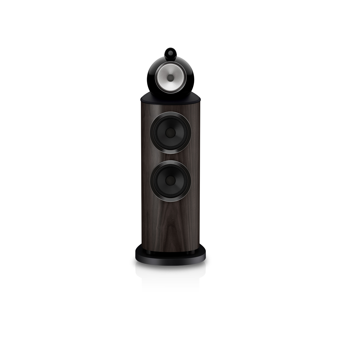 802 D5 Floor-standing Speaker Pair - Dark Walnut