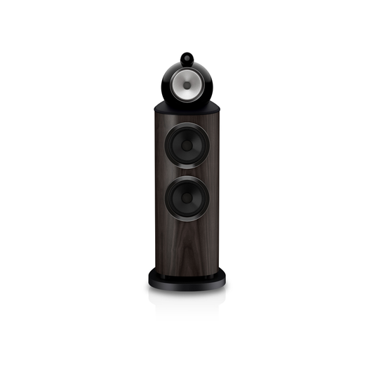 802 D5 Floor-standing Speaker Pair - Dark Walnut