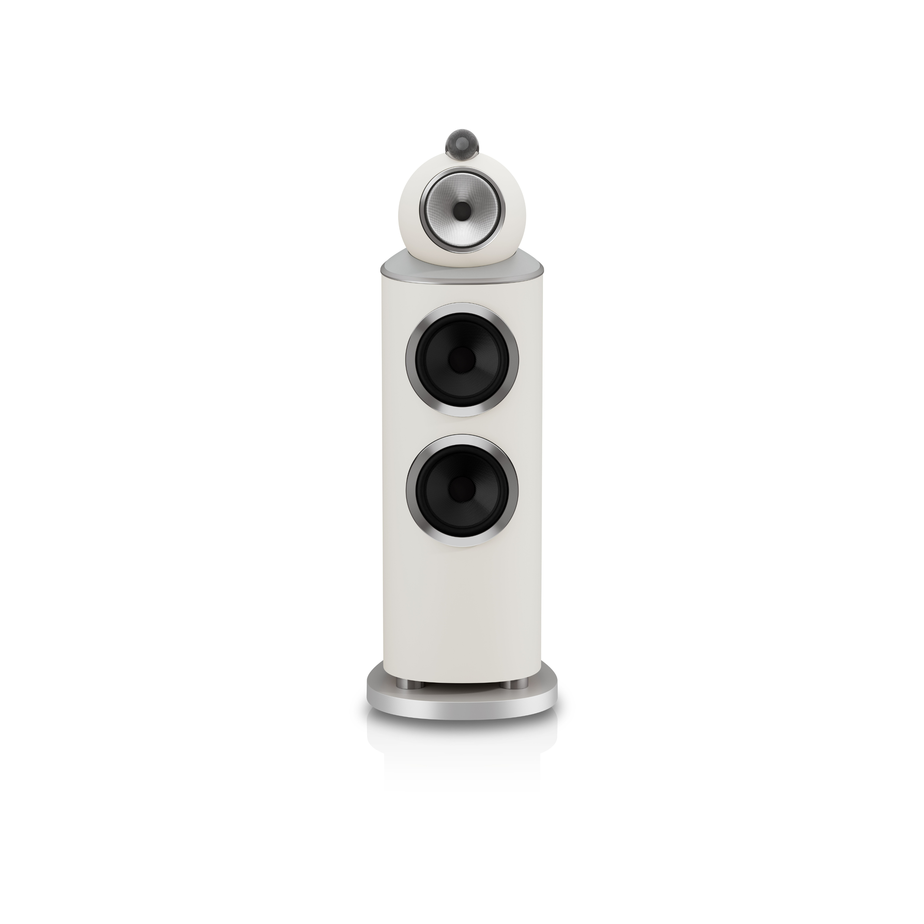 802 D5 Floor-standing Speaker Pair - Warm White