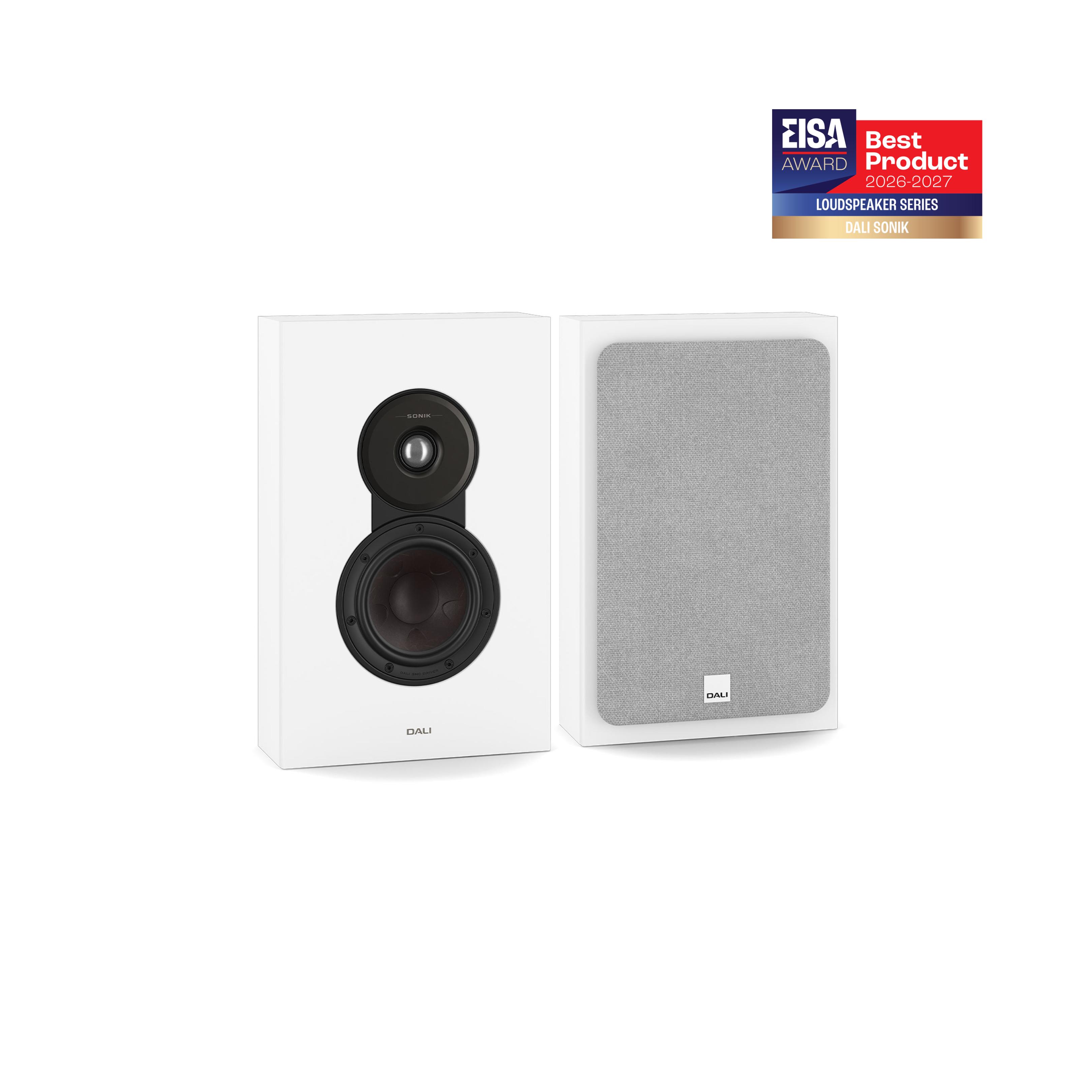 Sonik On-Wall Speaker Pair - White