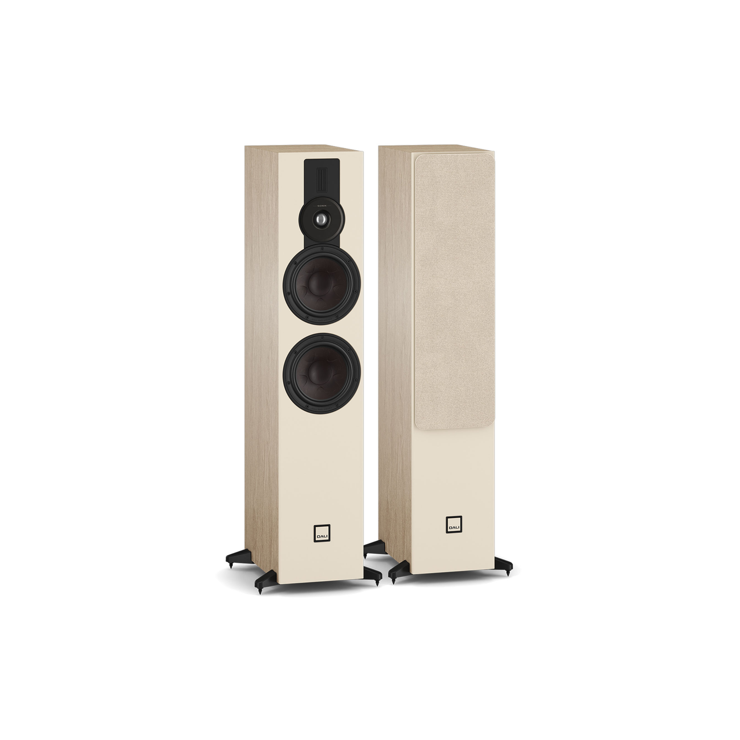 Sonik 7 Floorstanding Speaker Pair - Natural Oak