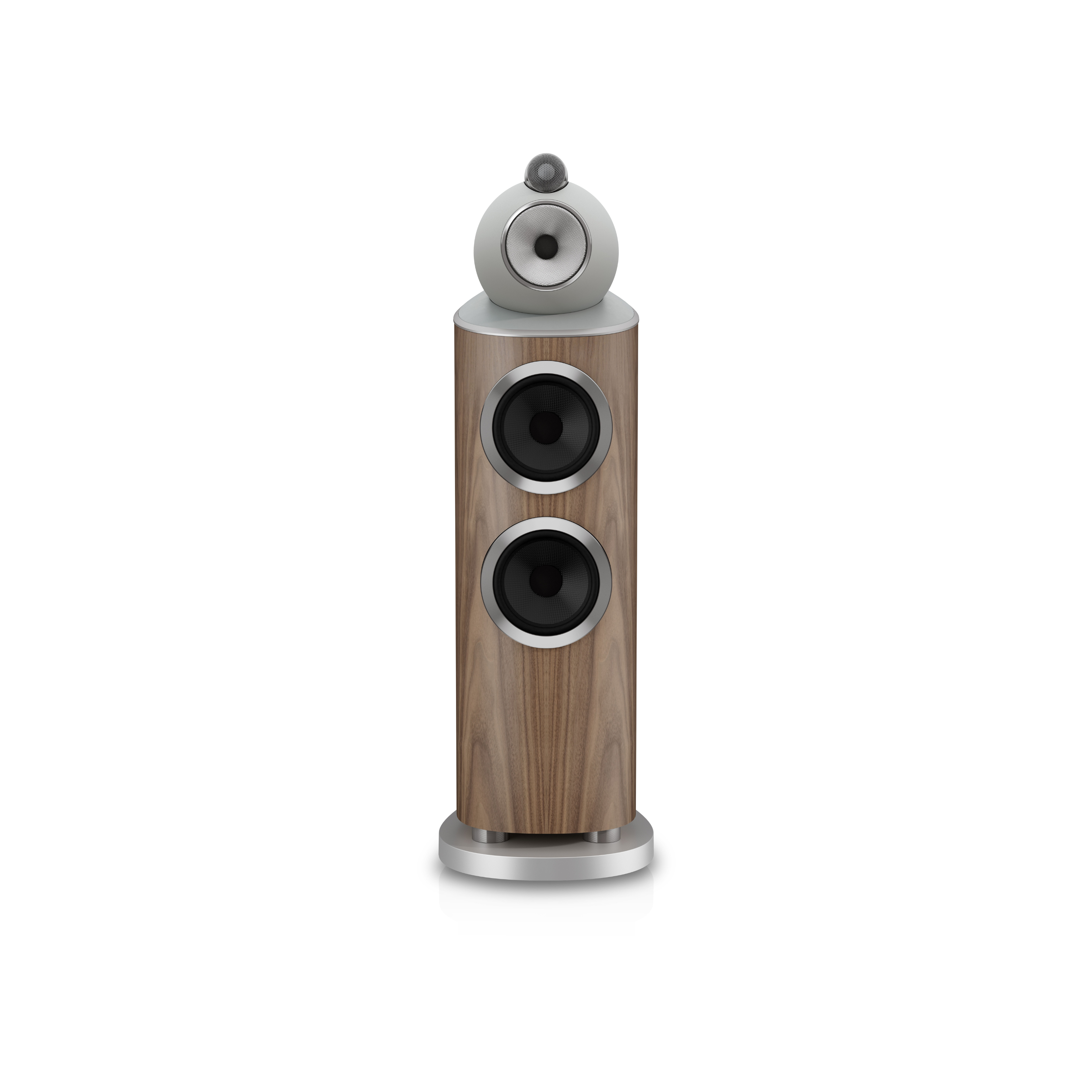 803 D5 Floor-standing Speaker Pair - Light Walnut