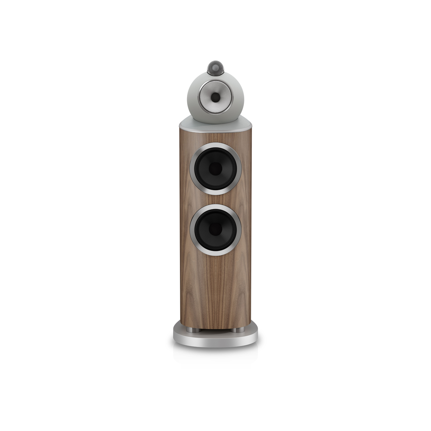 803 D5 Floor-standing Speaker Pair - Light Walnut