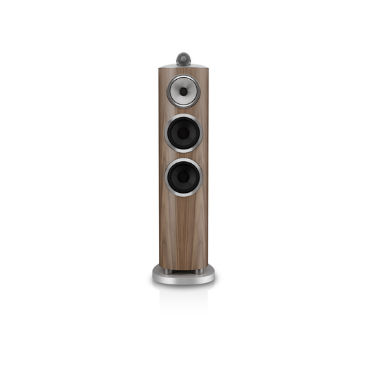 804 D5 Floor-standing Speaker Pair - Light Walnut