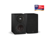Sonik 1 Bookshelf Speaker Pair - Black Ash