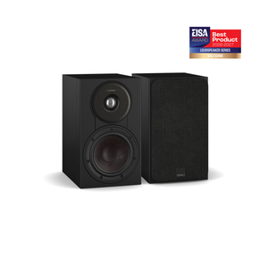 Sonik 1 Bookshelf Speaker Pair - Black Ash