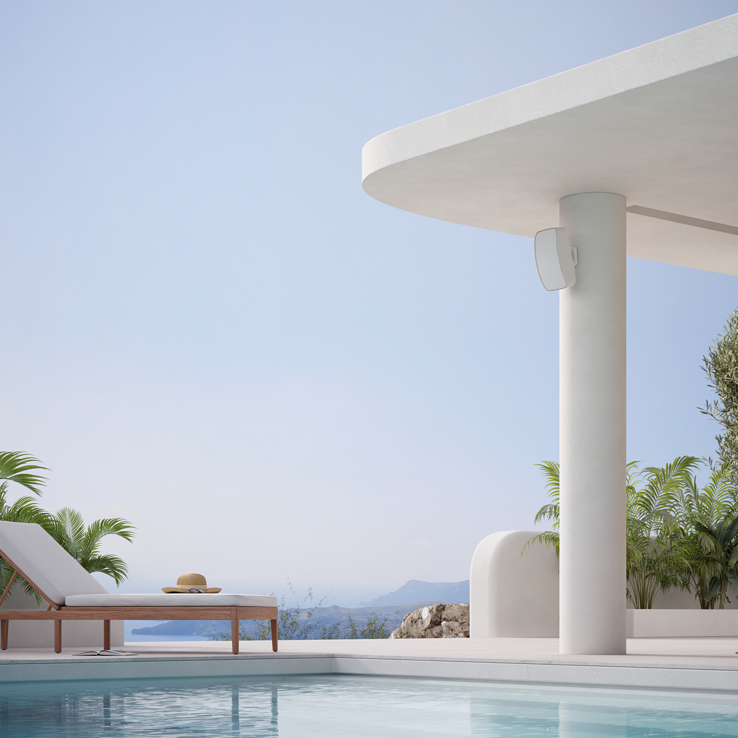 Gardian OW-6 Outdoor Loudspeaker Pair - White