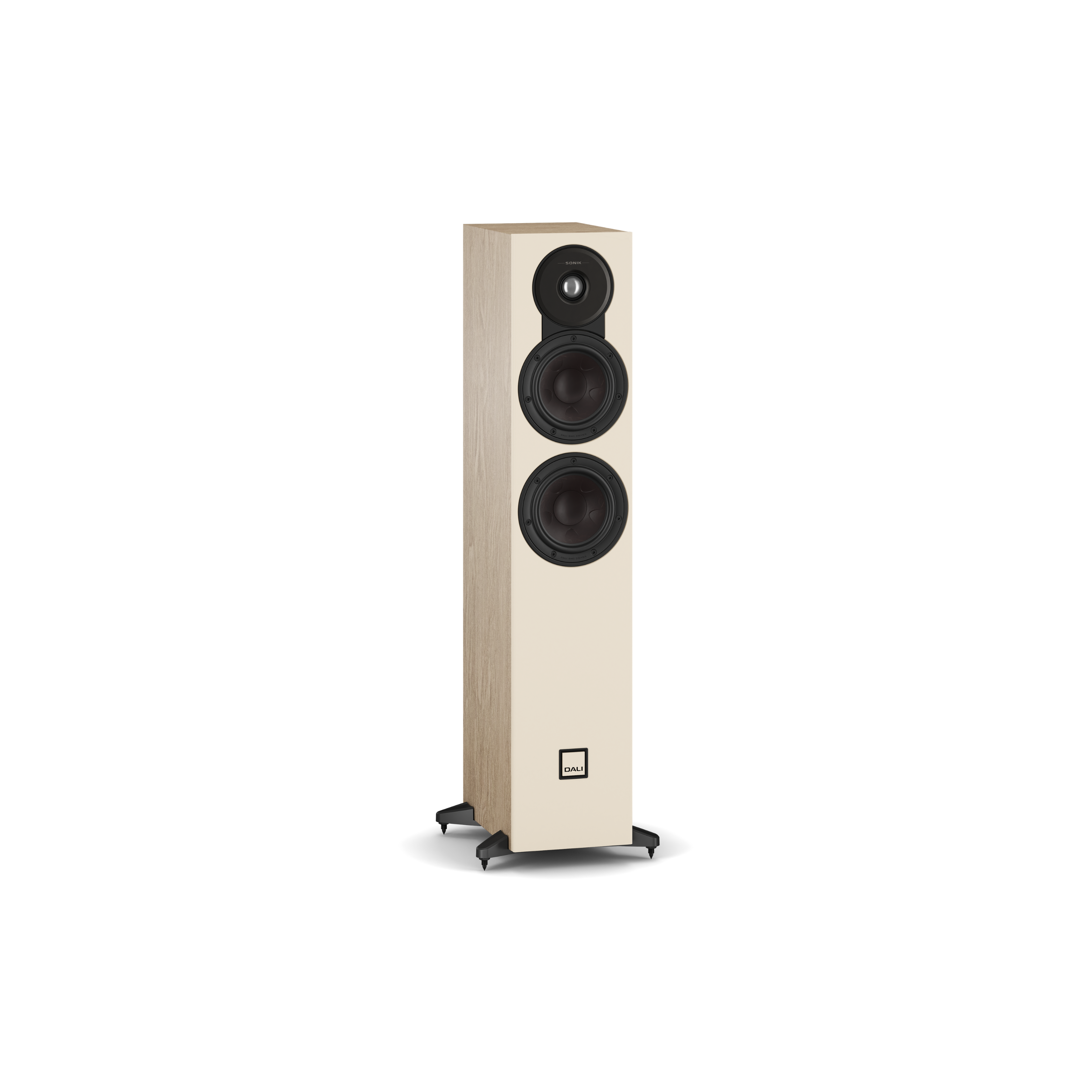 Sonik 5 Floorstanding Speaker Pair - Natural Oak
