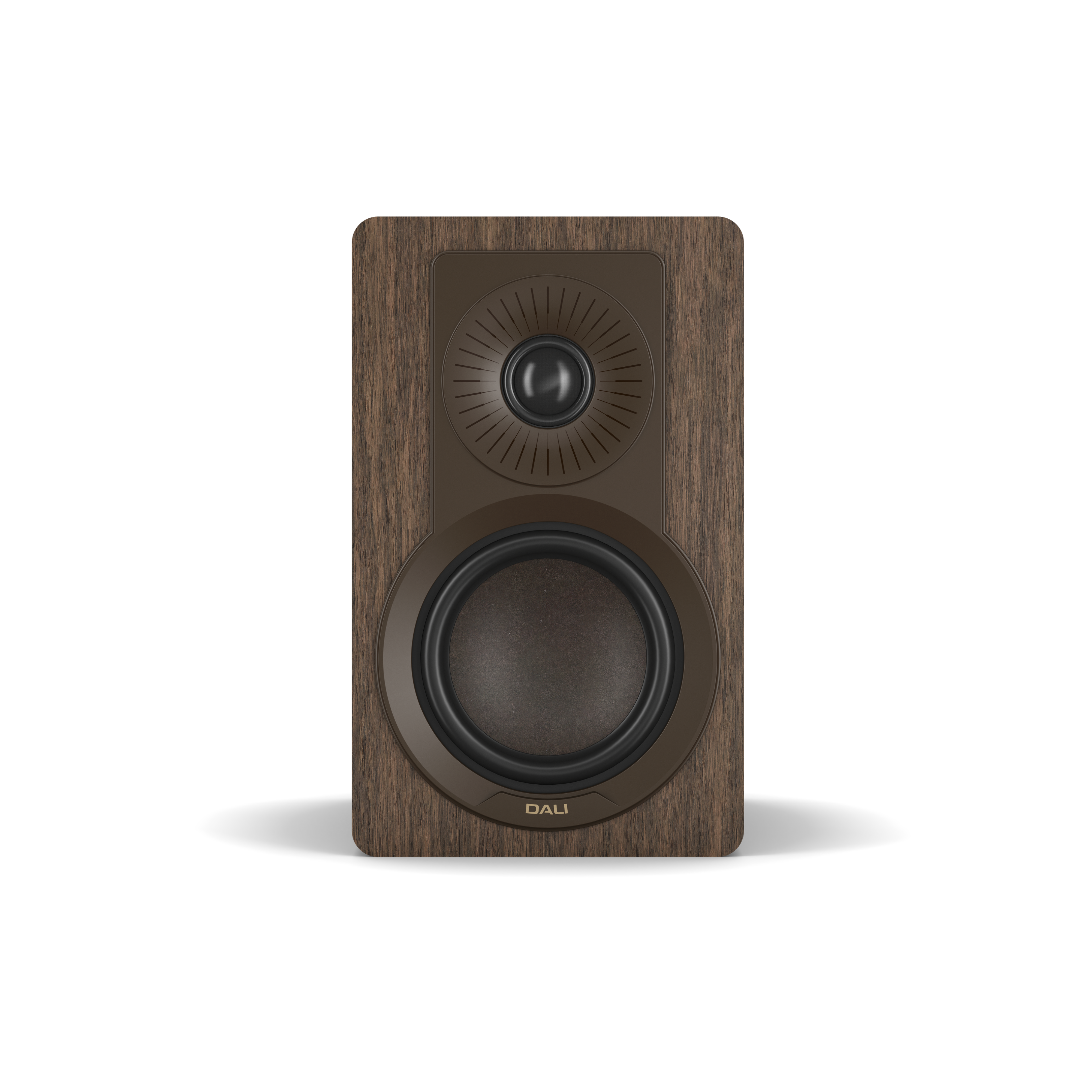 Kupid Compact Bookshelf Speaker - Dark Walnut
