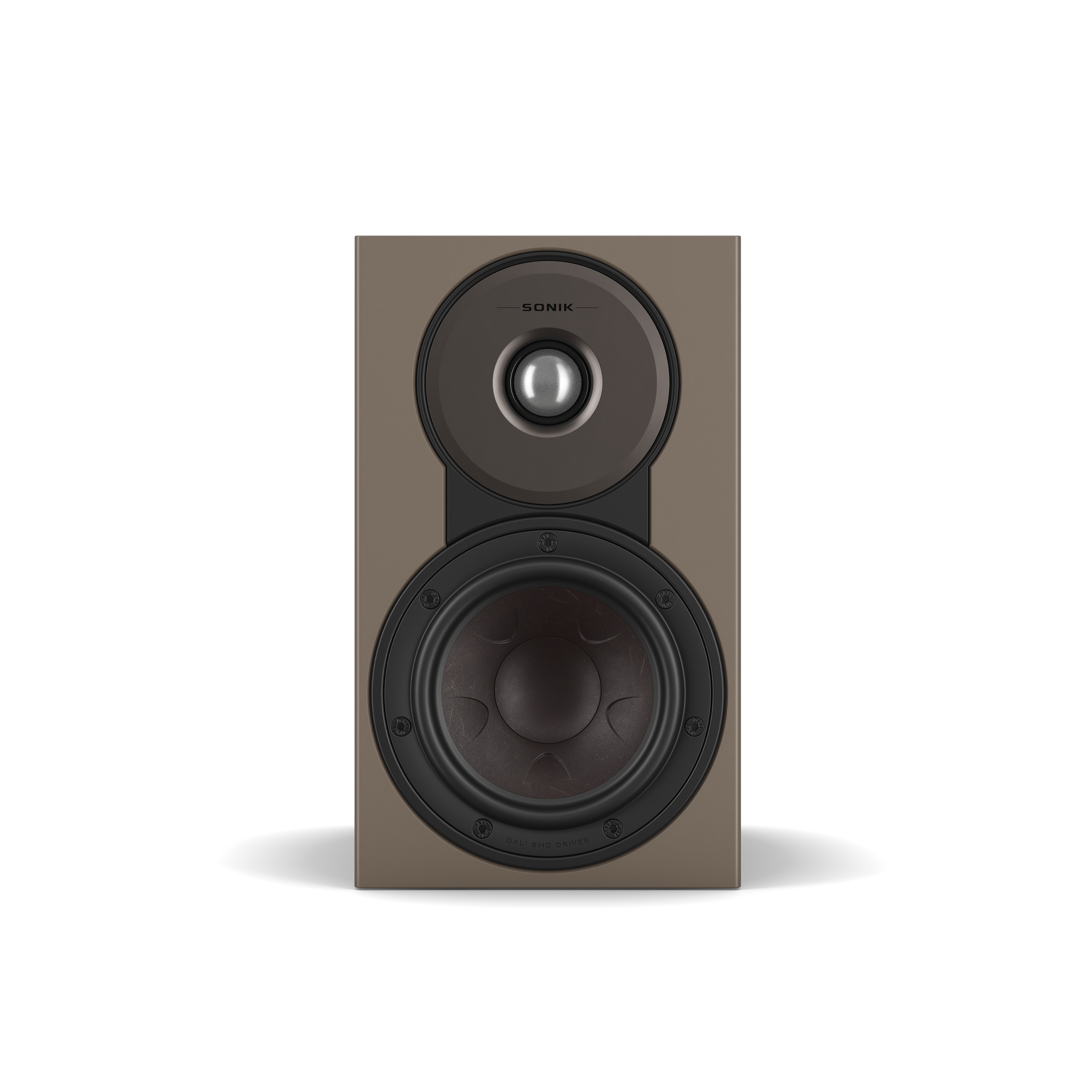 Sonik 1 Bookshelf Speaker Pair - Walnut
