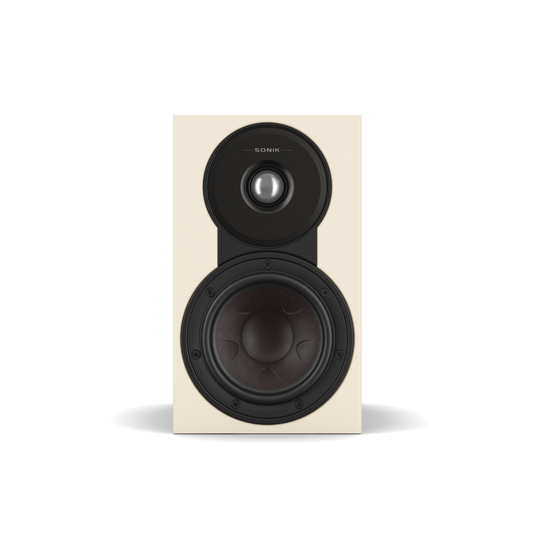 Sonik 1 Bookshelf Speaker Pair - Natural Oak