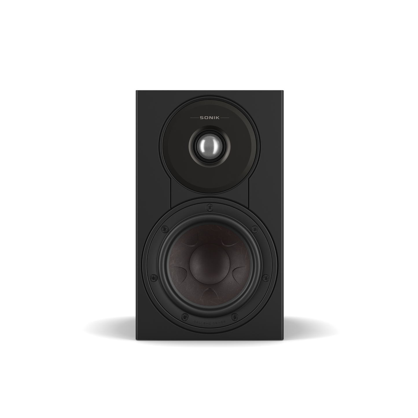 Sonik 1 Bookshelf Speaker Pair - Black Ash