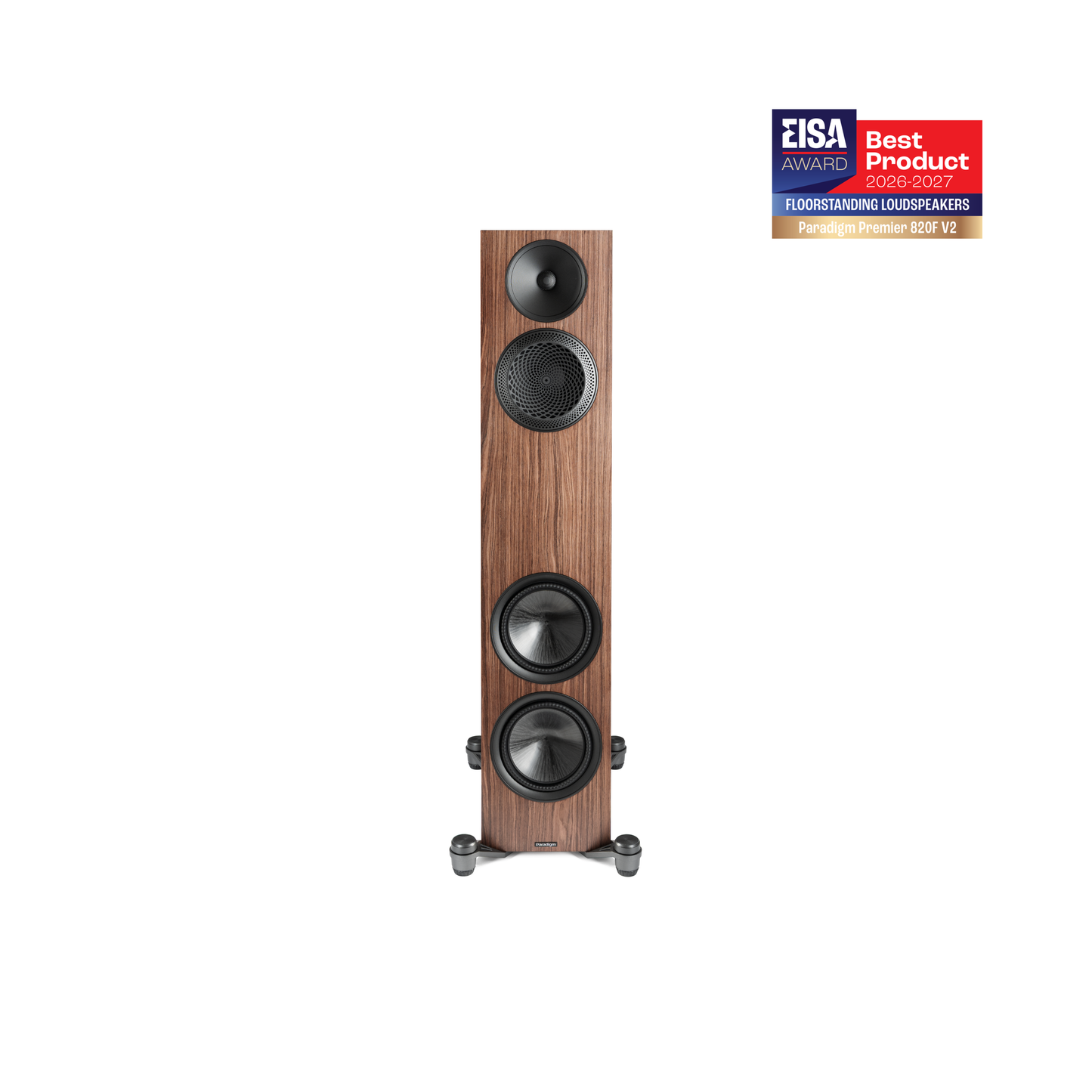 Premier 820F v2 Floorstanding Speaker Pair - Walnut