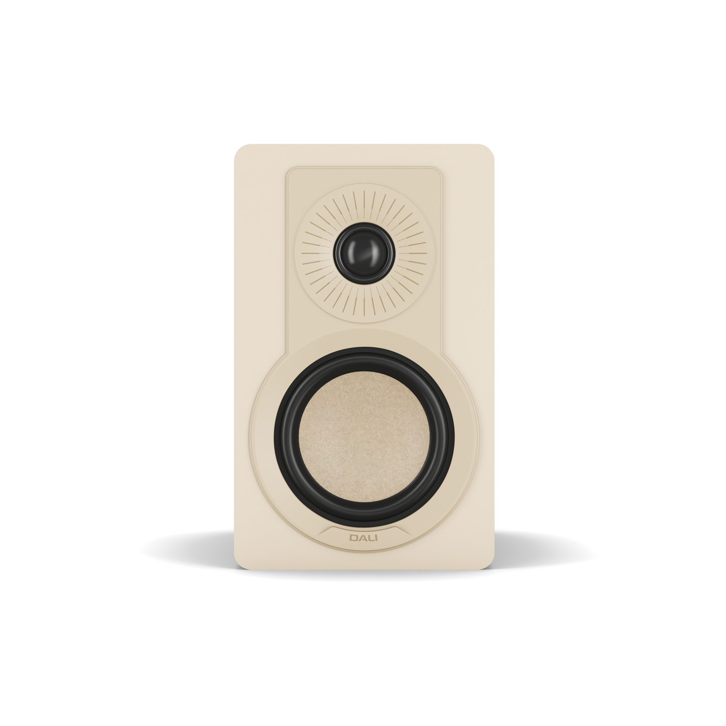 Kupid Compact Bookshelf Speaker - Caramel White