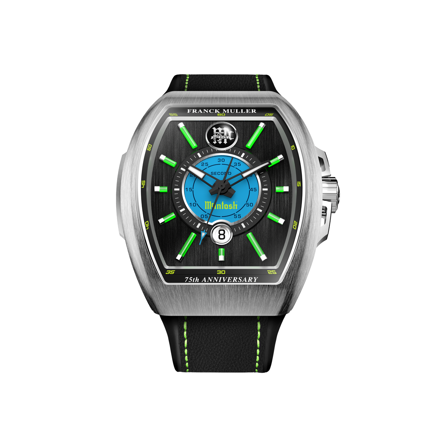 McIntosh Vanguard Classical Steel 75th Anniversary Watch by Franck Muller