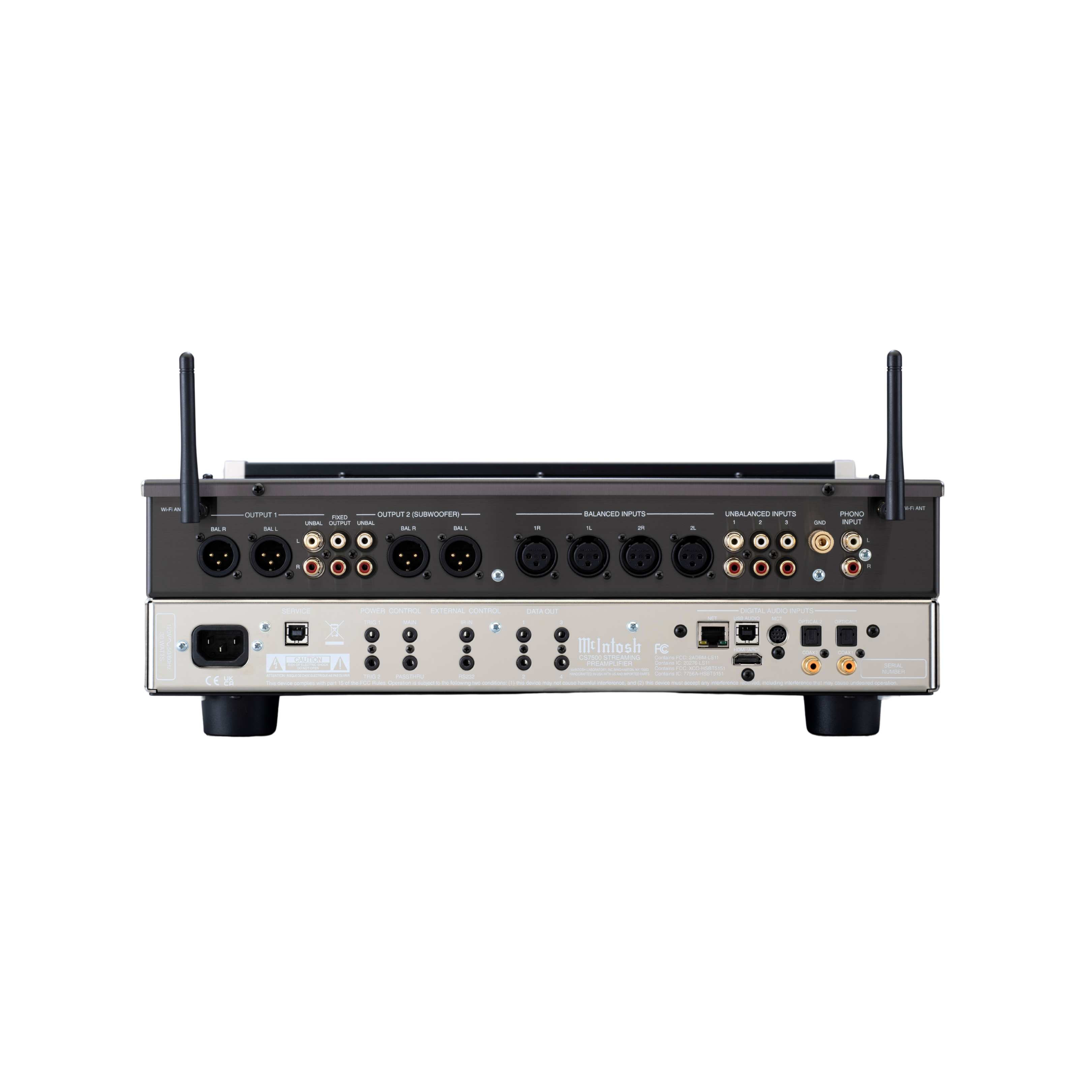 CS7500 2-Channel Streaming Amplifier
