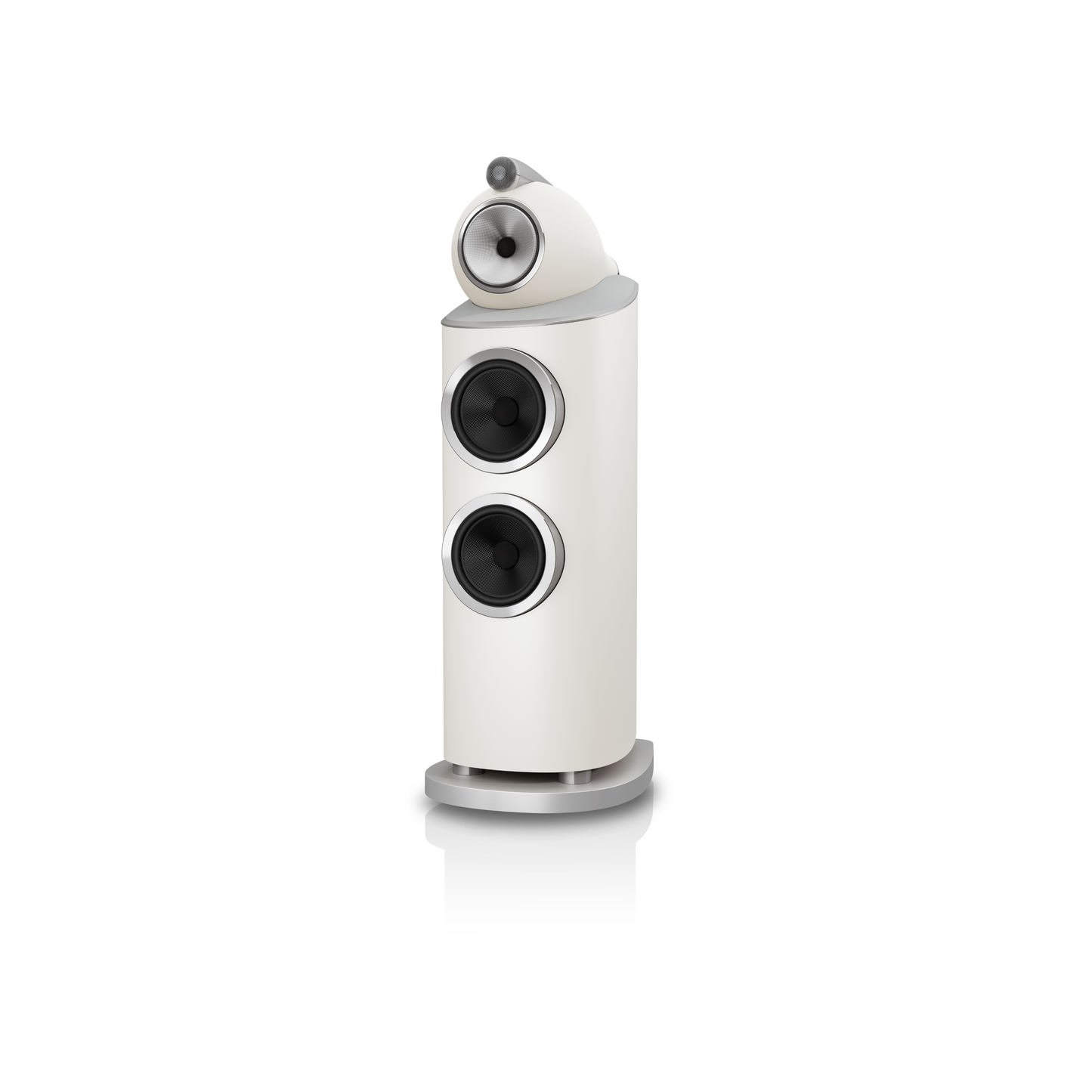 802 D5 Floor-standing Speaker Pair - Warm White