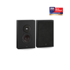 Sonik On-Wall Speaker Pair - Black Ash