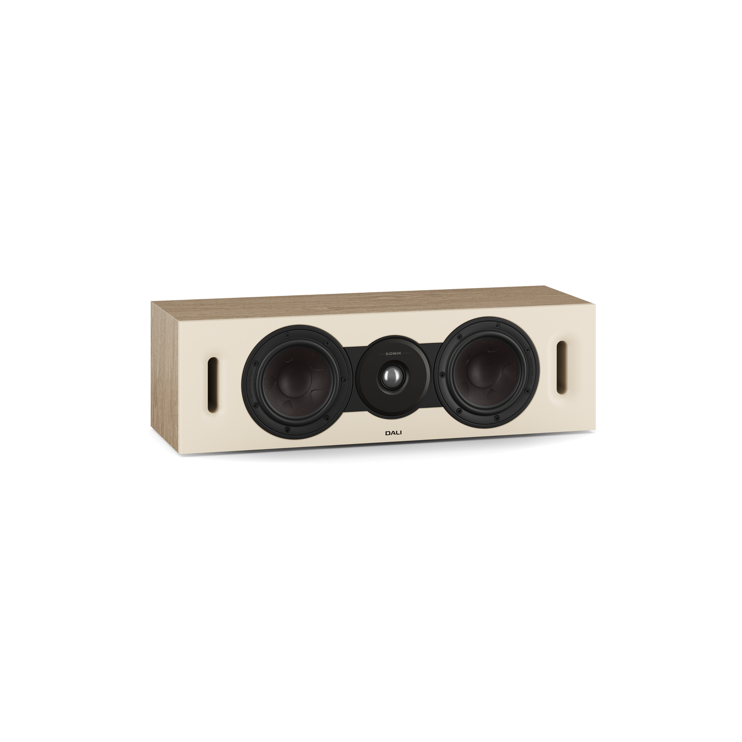 Sonik Cinema Center Channel Speaker - Natural Oak