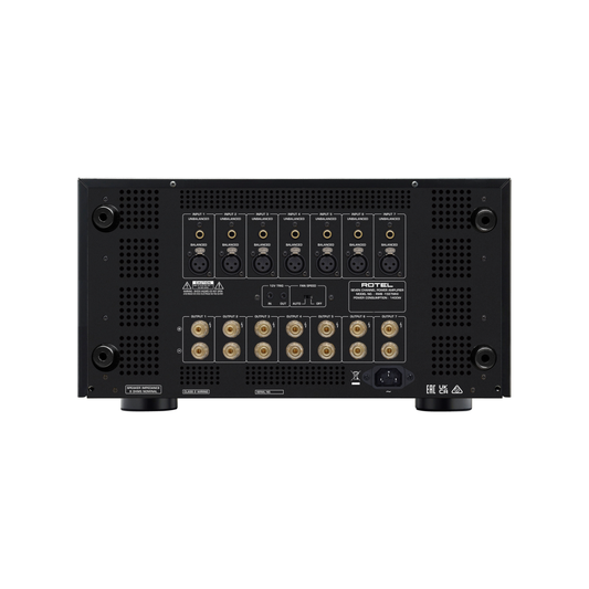RMB-1587 MKII Multichannel Amplifier - Silver