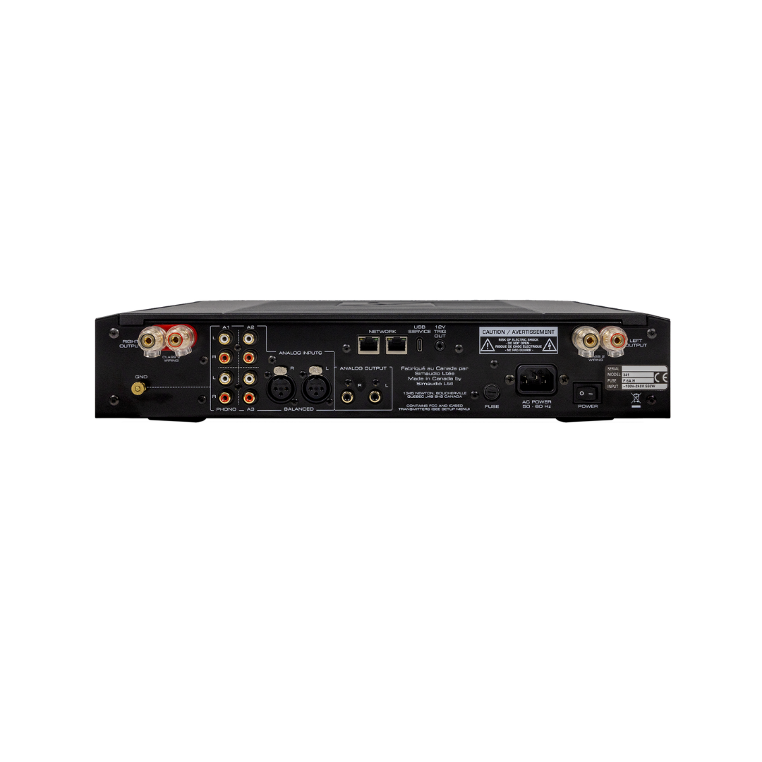 341 Integrated Amplifier - Black