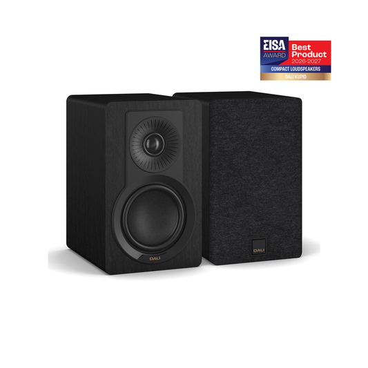 Kupid Compact Bookshelf Speaker - Black Ash