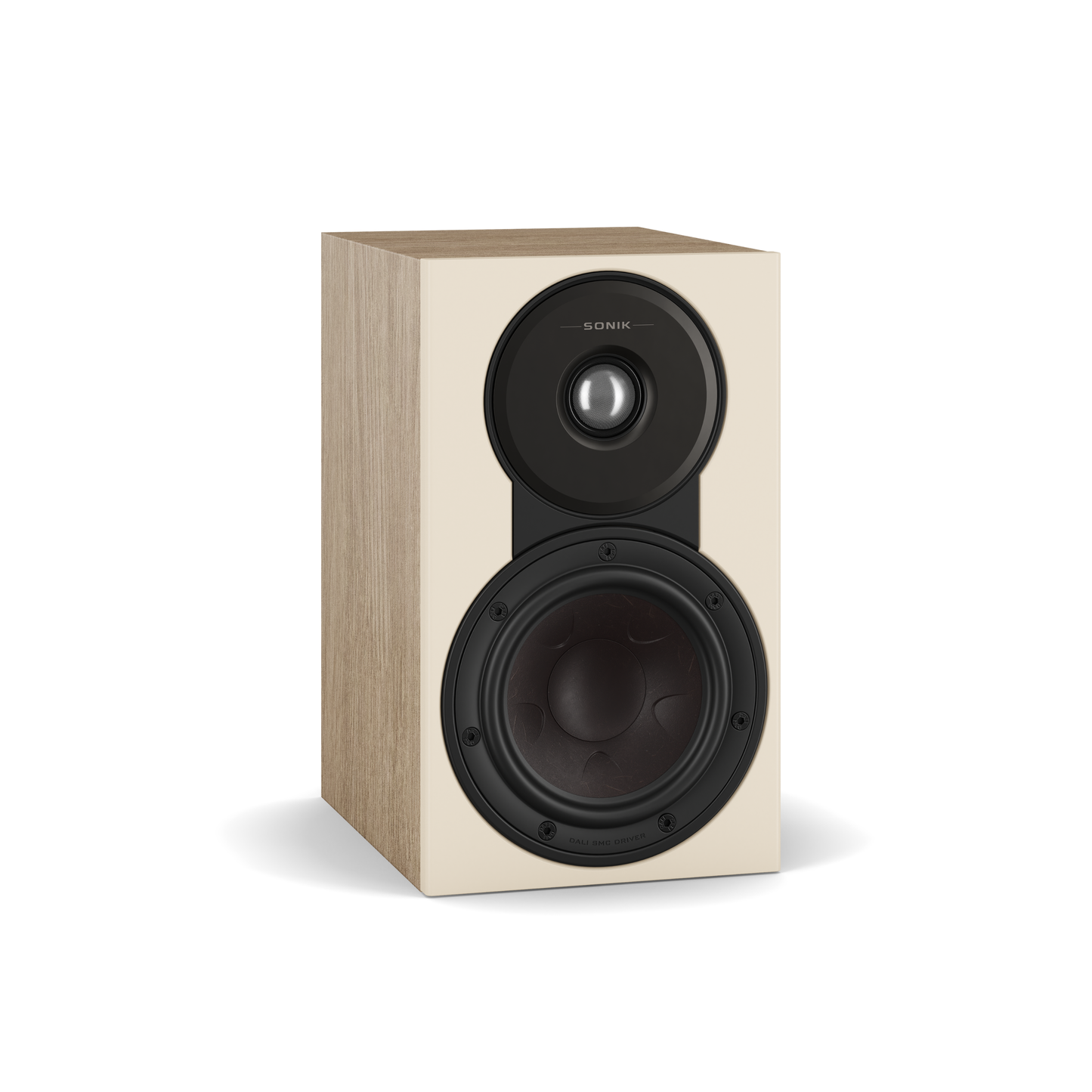 Sonik 1 Bookshelf Speaker Pair - Natural Oak