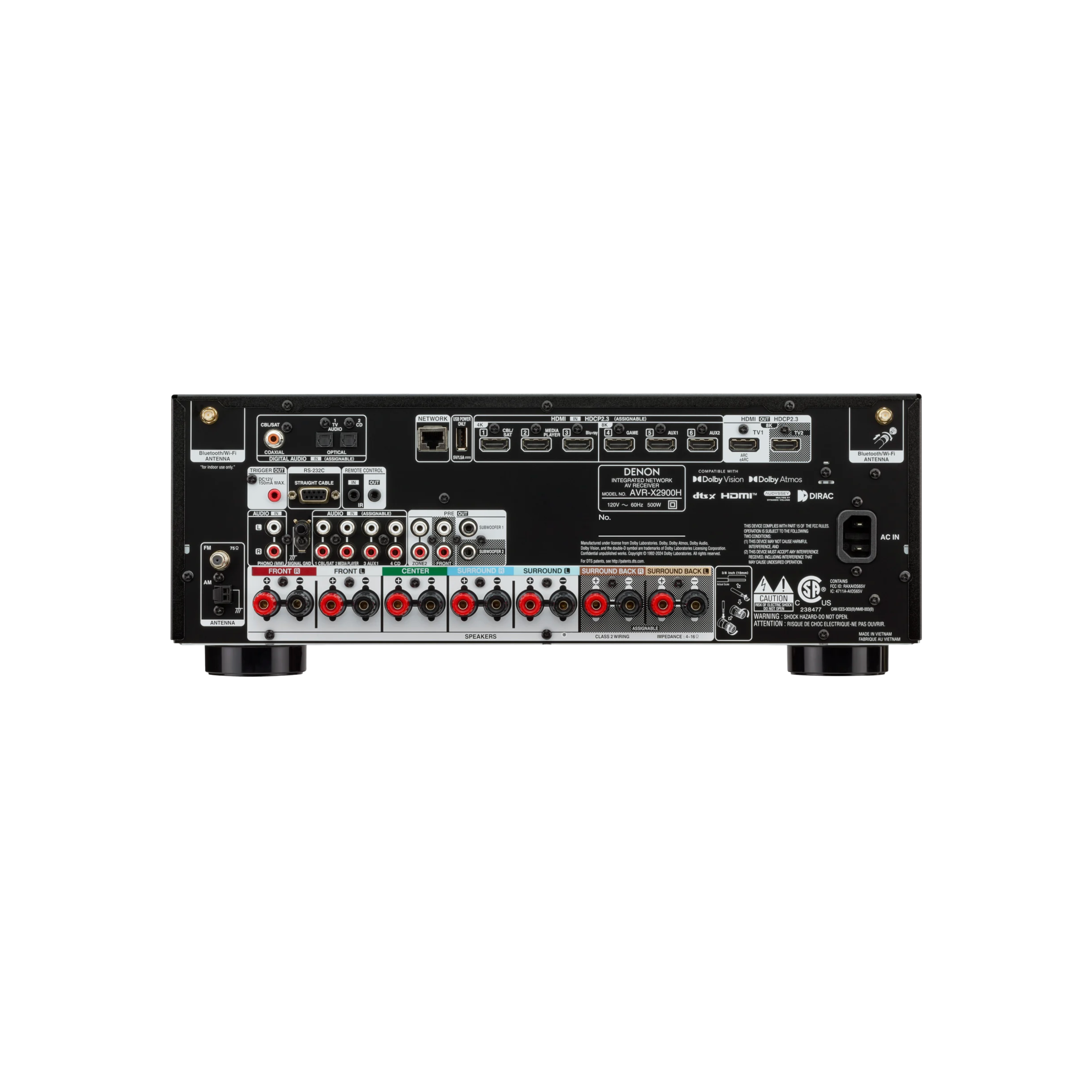 AVR-X2900H DAB A/V Receiver