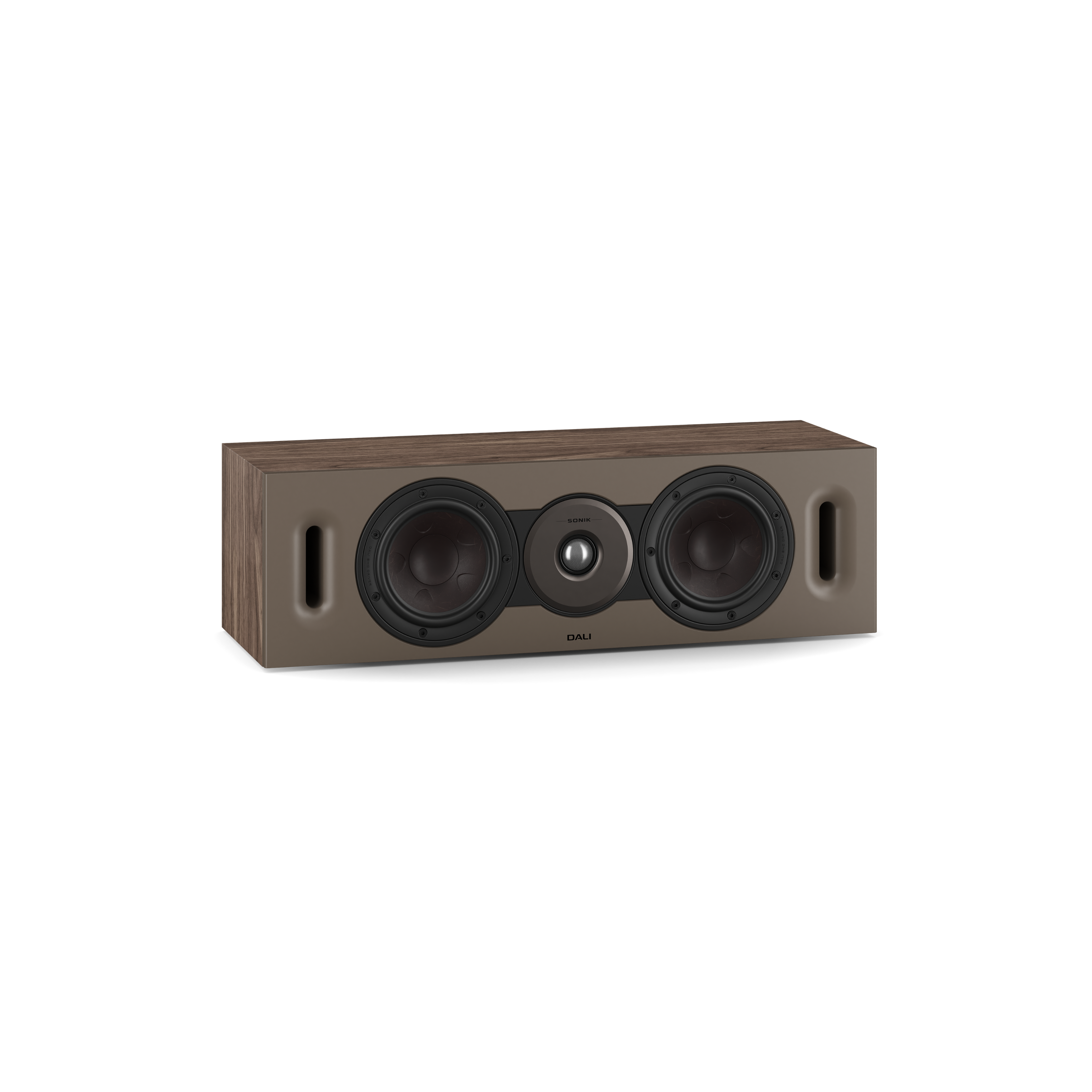 Sonik Cinema Center Channel Speaker - Walnut