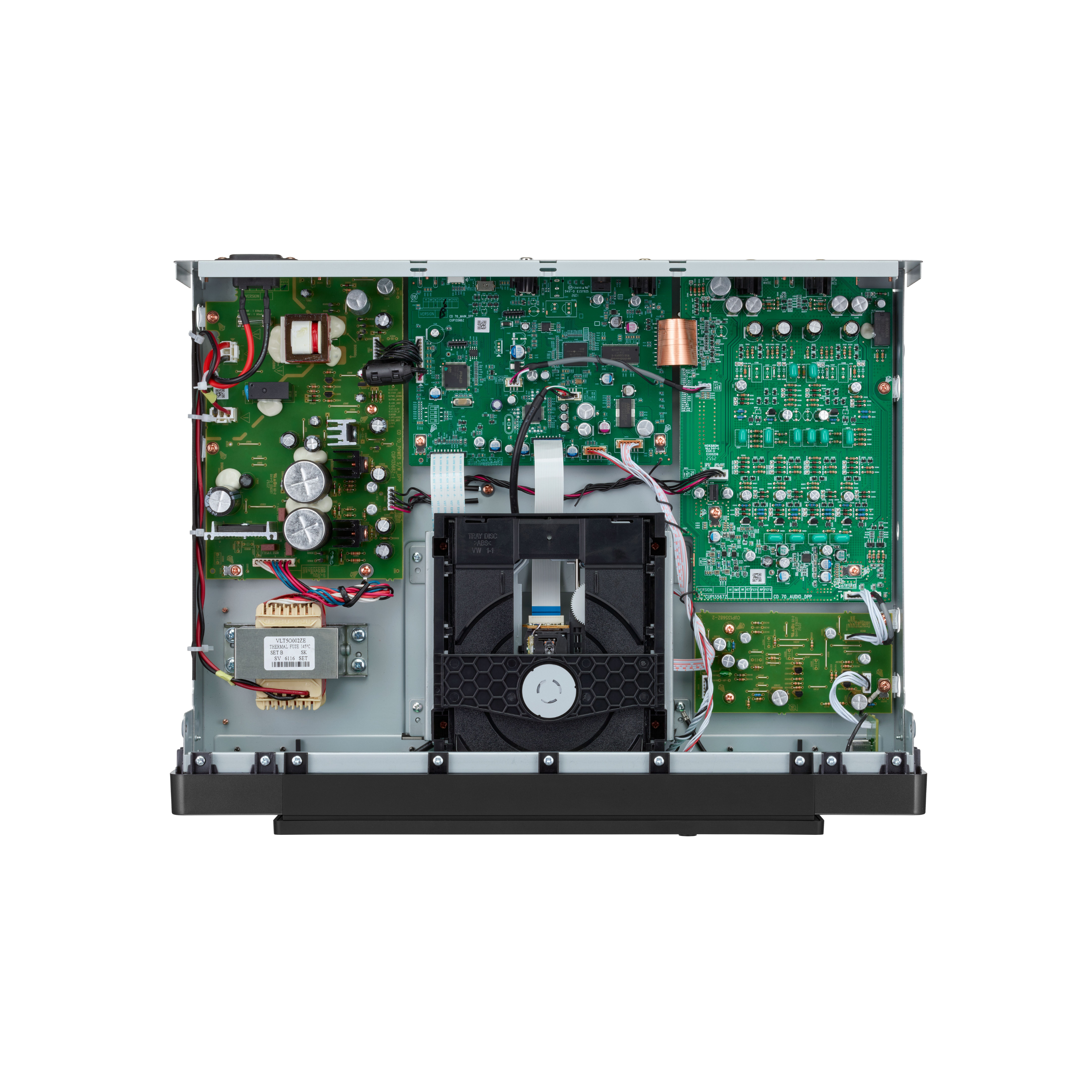 CD 70 CD Player with High-Performance DAC and USB Playback - Black
