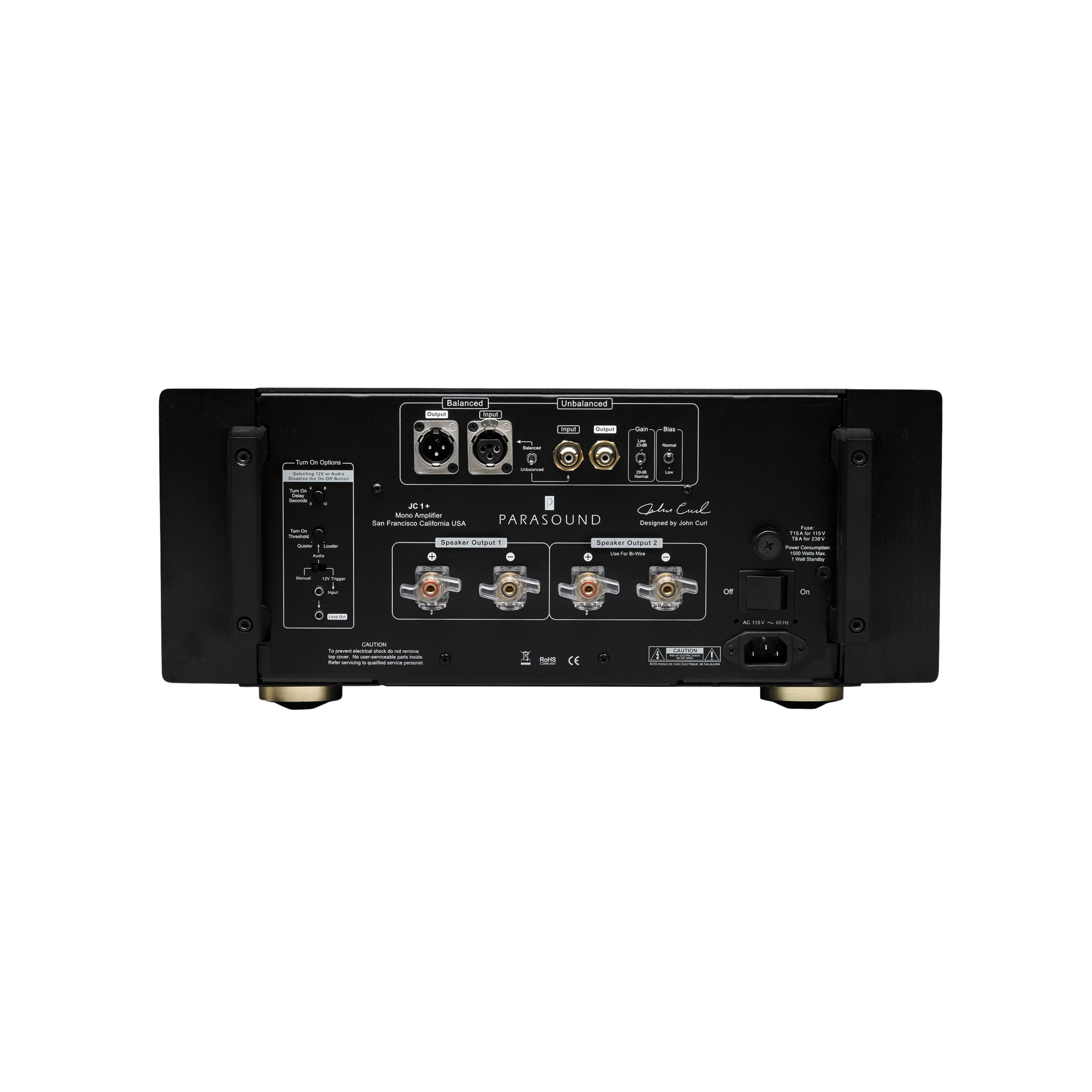 JC1+ Monoblock Amplifier - Black
