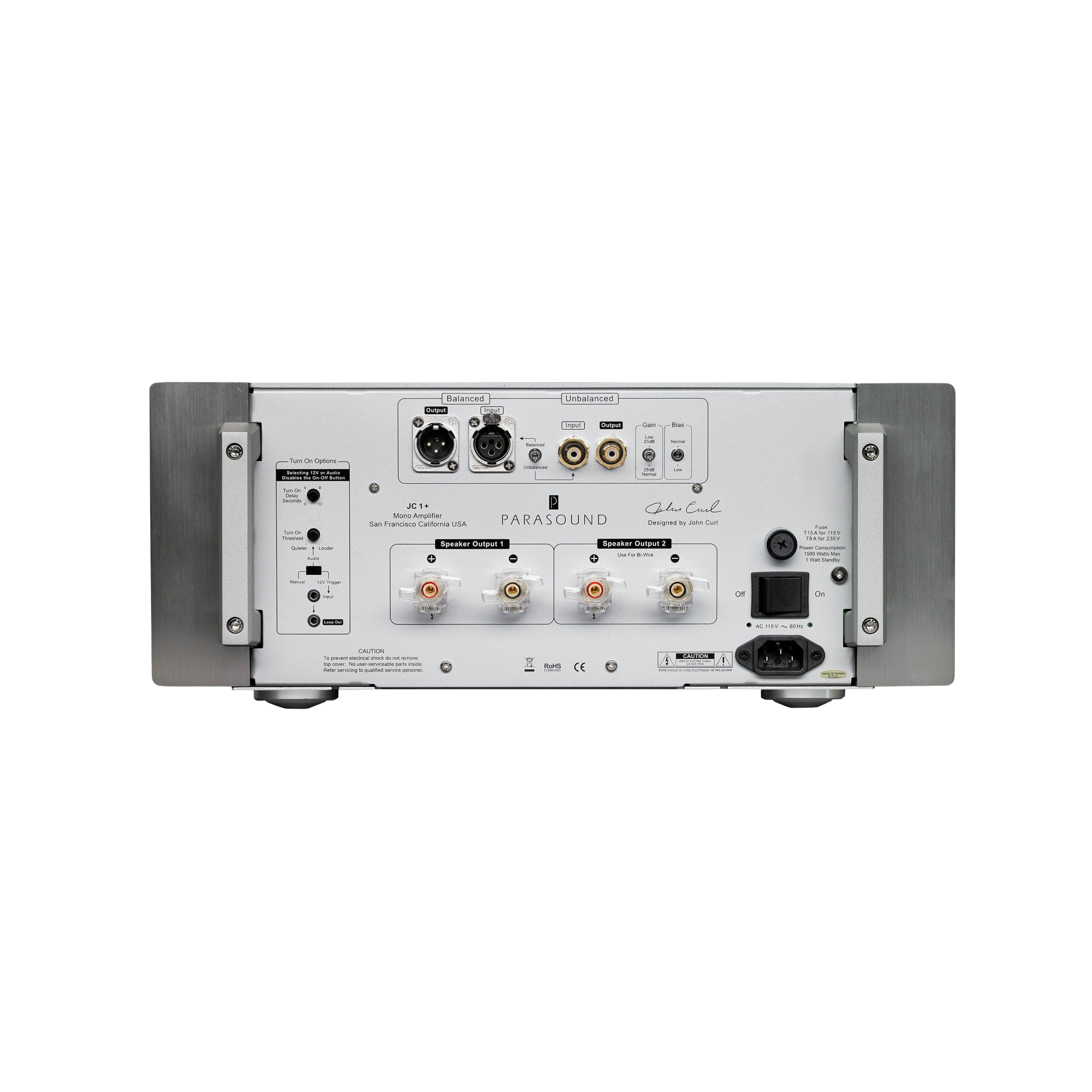 JC1+ Monoblock Amplifier - Silver