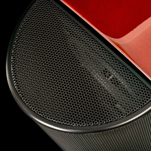 T66 Three-Way Tower Speaker with Powered-Bass - Santa Barbara Red