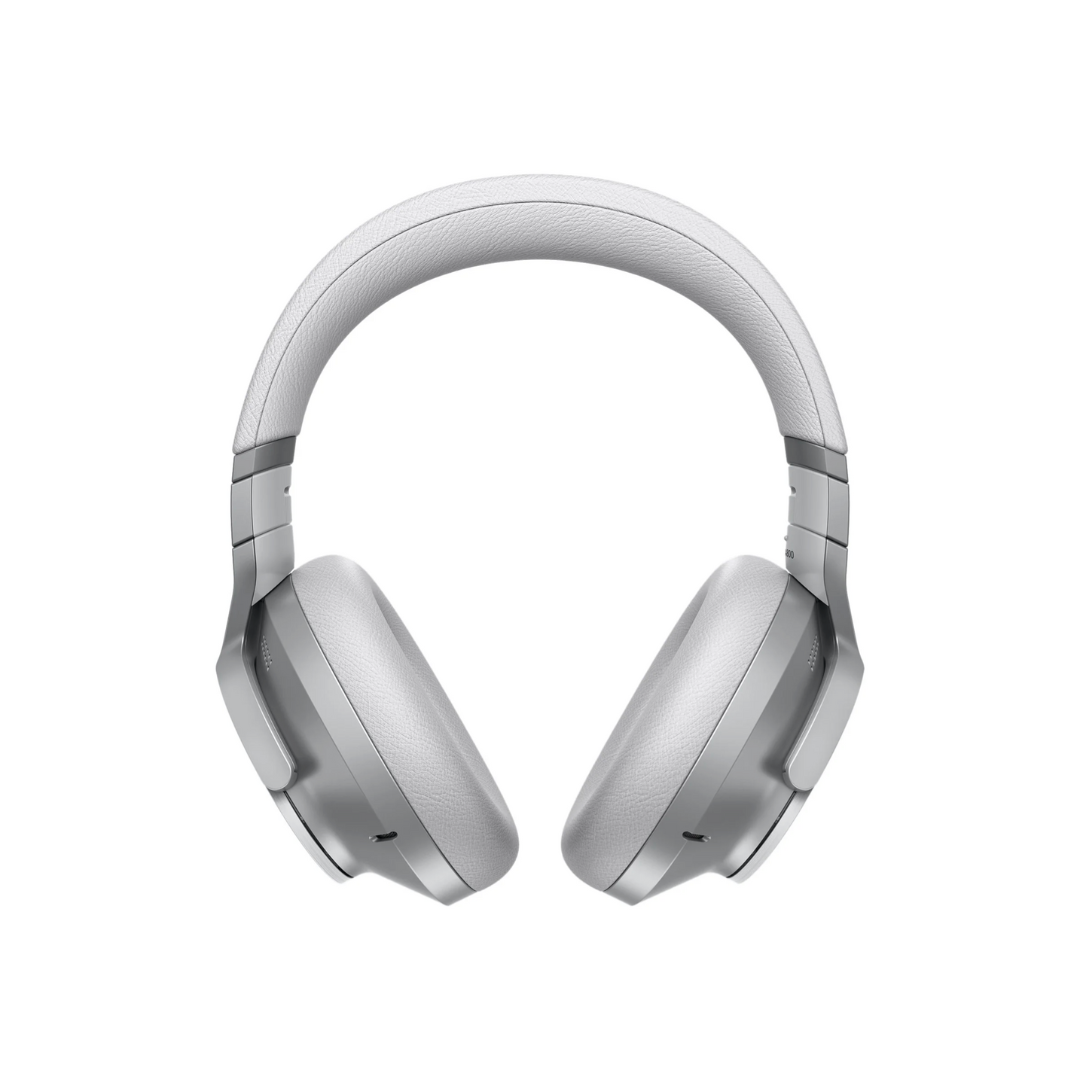EAH-A800 Wireless Headphones with Noise Cancelling and Microphone - Silver