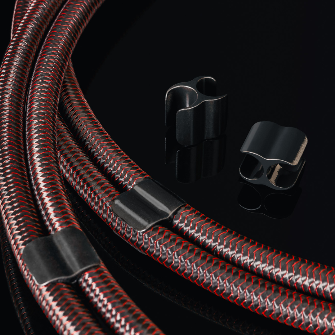 Brave Heart Full-Range Speaker Cable ( 15 ft pair ) w/Multi-Spades