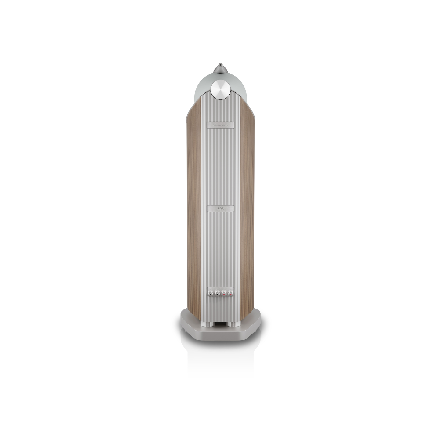 803 D5 Floor-standing Speaker Pair - Light Walnut