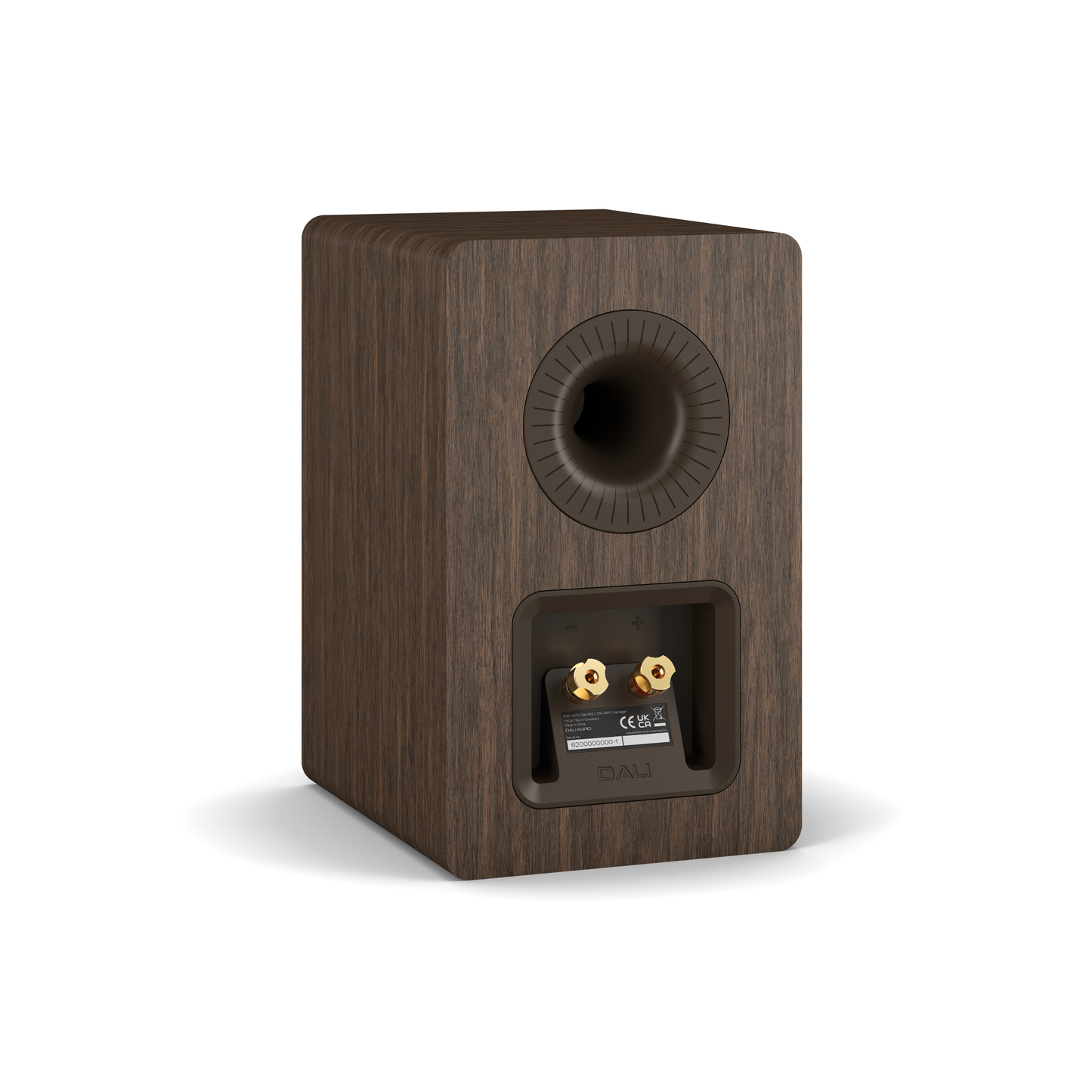Kupid Compact Bookshelf Speaker - Dark Walnut