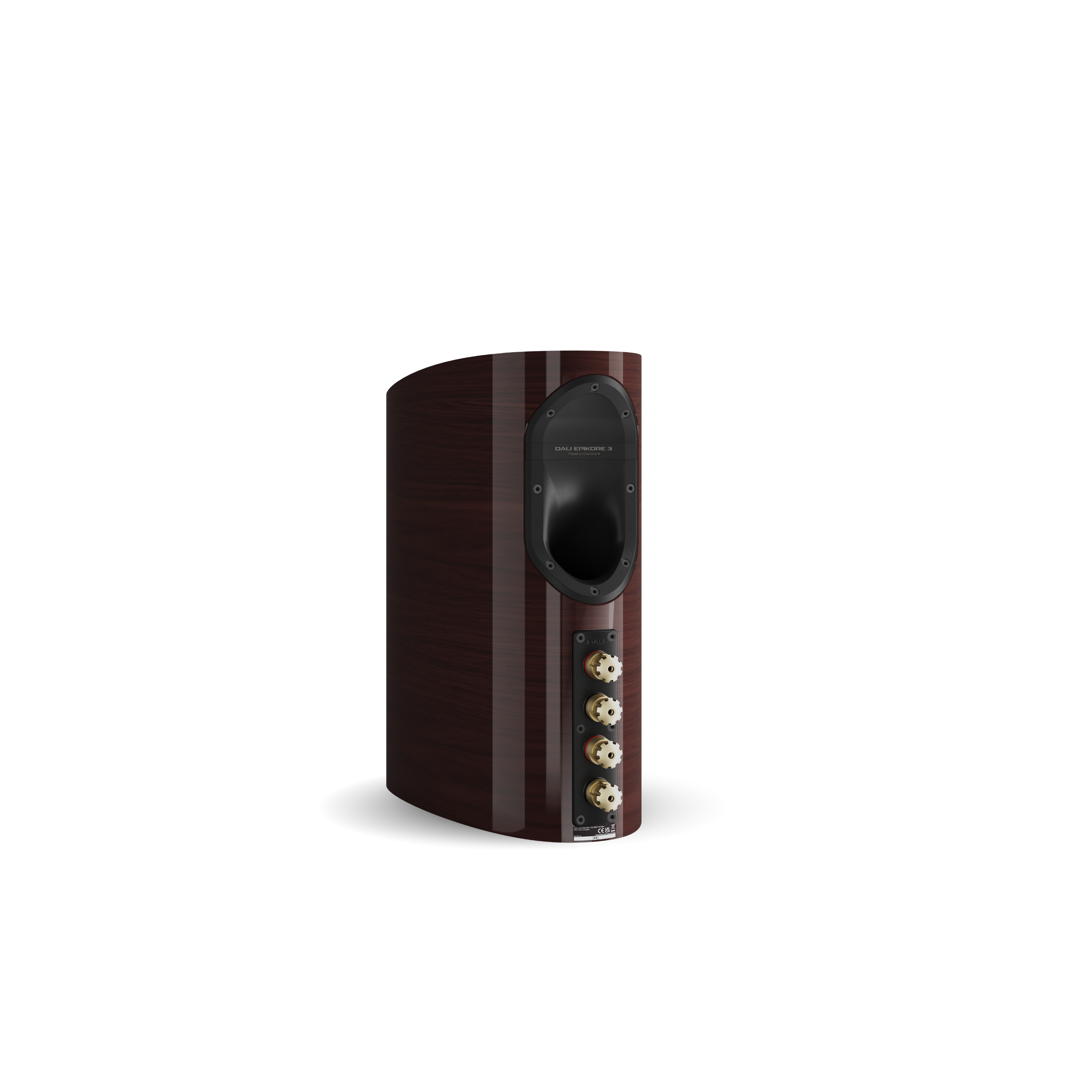 EPIKORE 3 Premium Bookshelf Speaker Pair - High Gloss Maroon