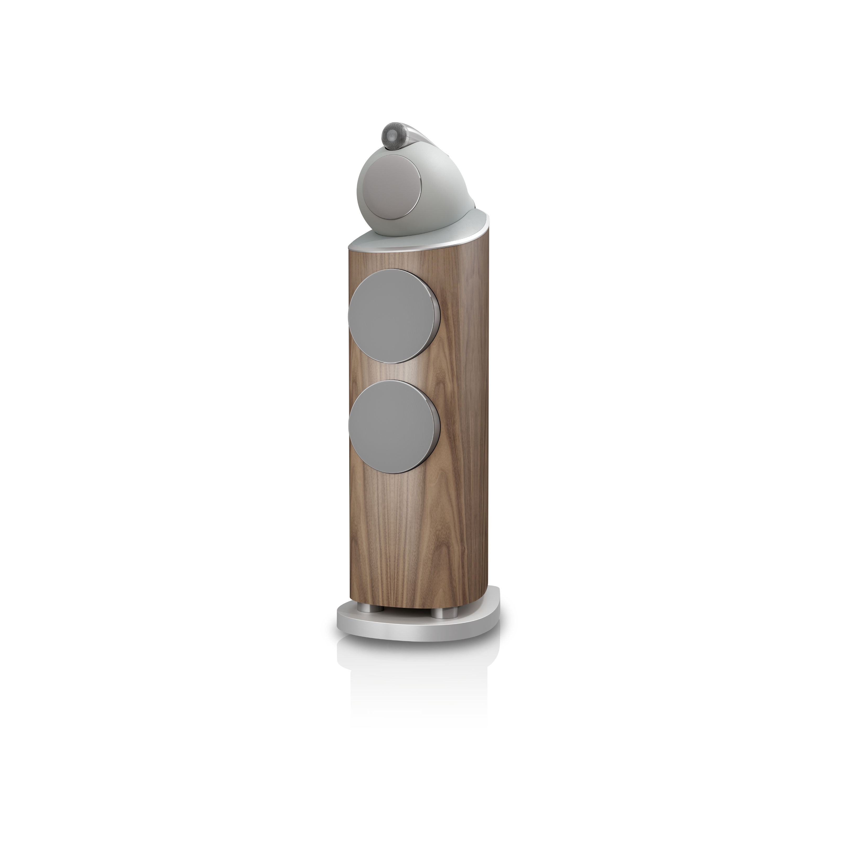 803 D5 Floor-standing Speaker Pair - Light Walnut