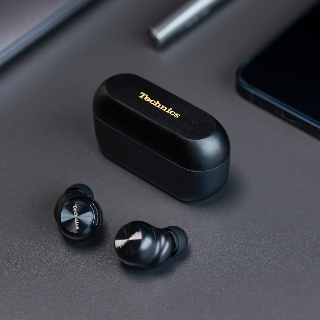 AZ100 True Wireless Earbuds with Magnetic Fluid Driver - Black