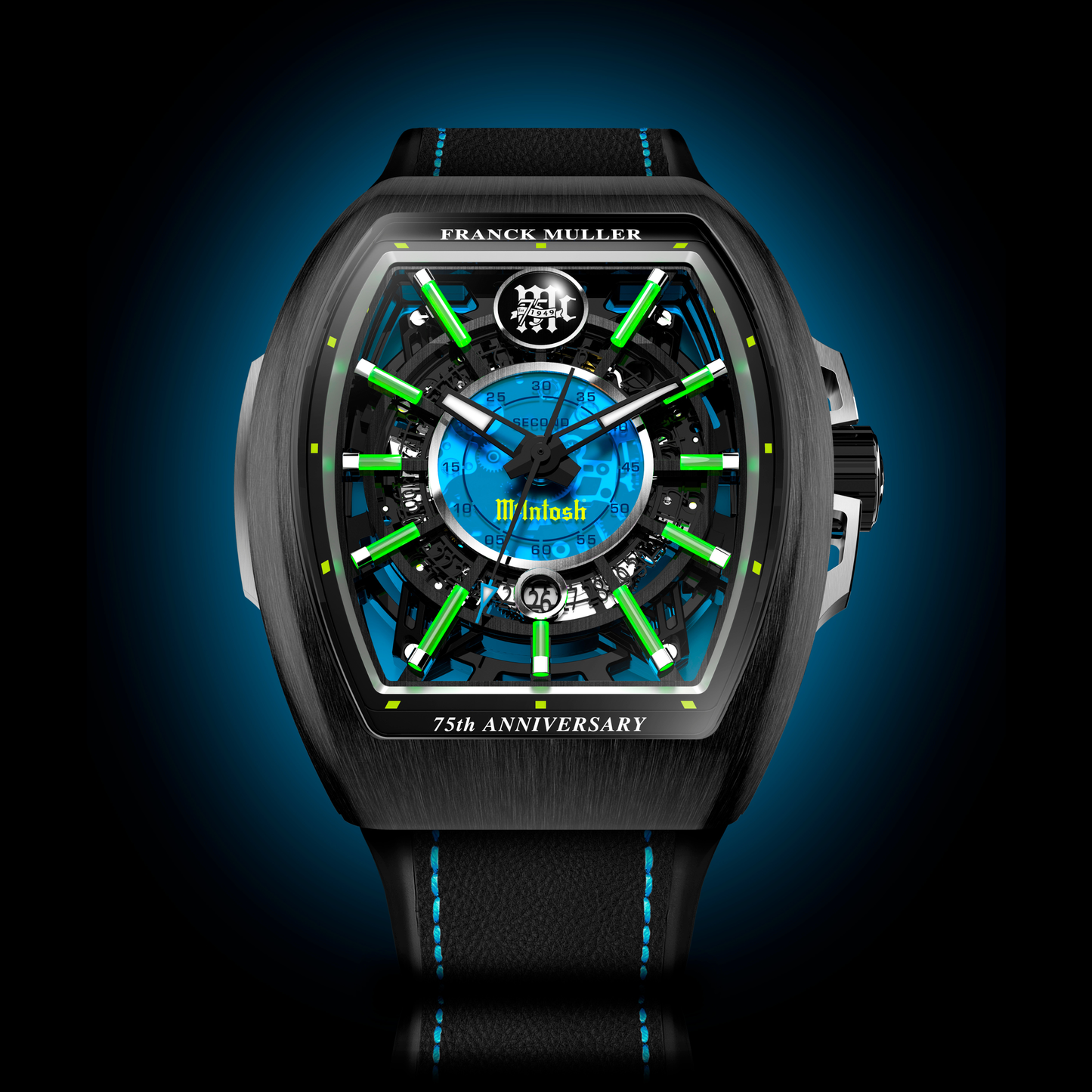 McIntosh Vanguard Skeleton 75th Anniversary Watch by Franck Muller