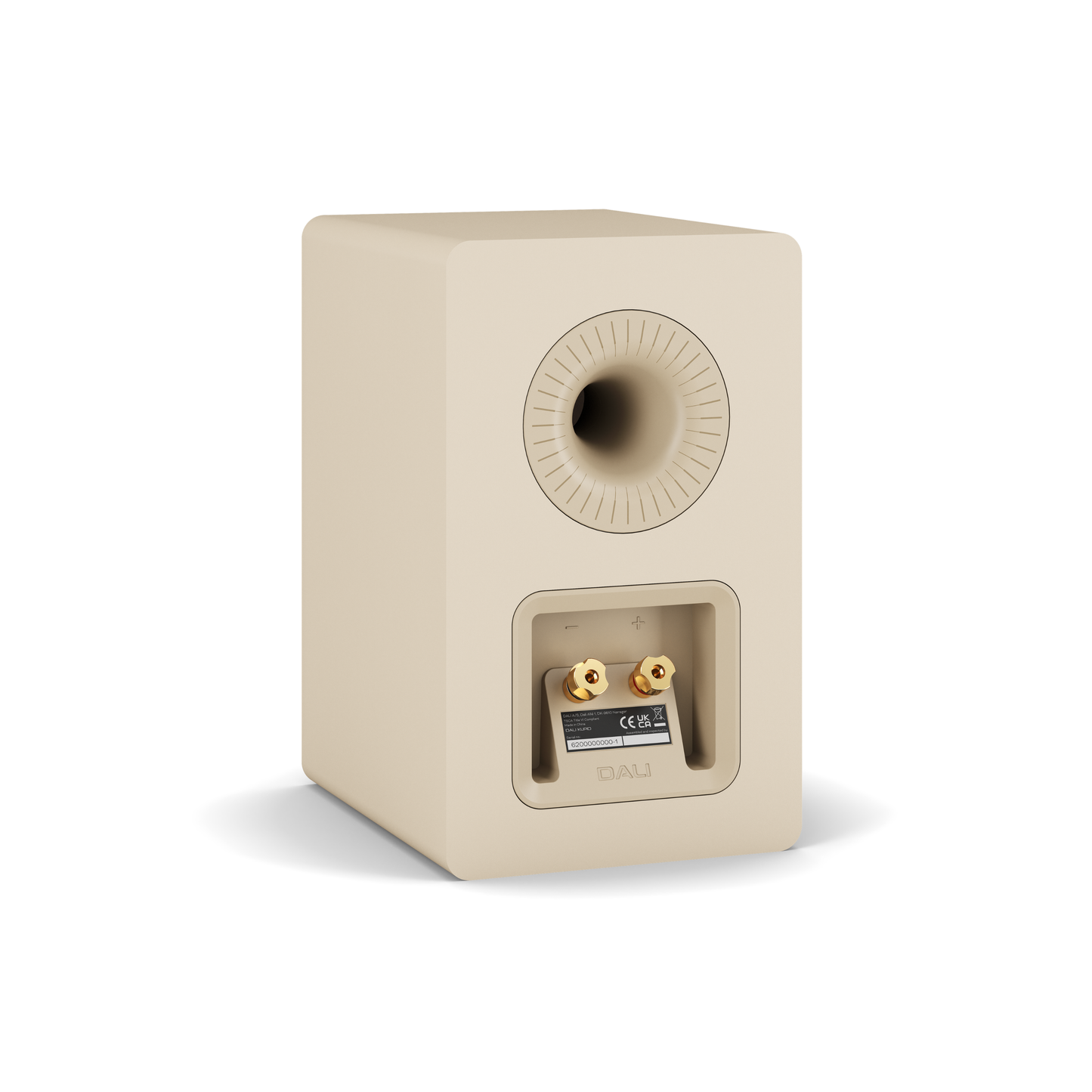 Kupid Compact Bookshelf Speaker - Caramel White