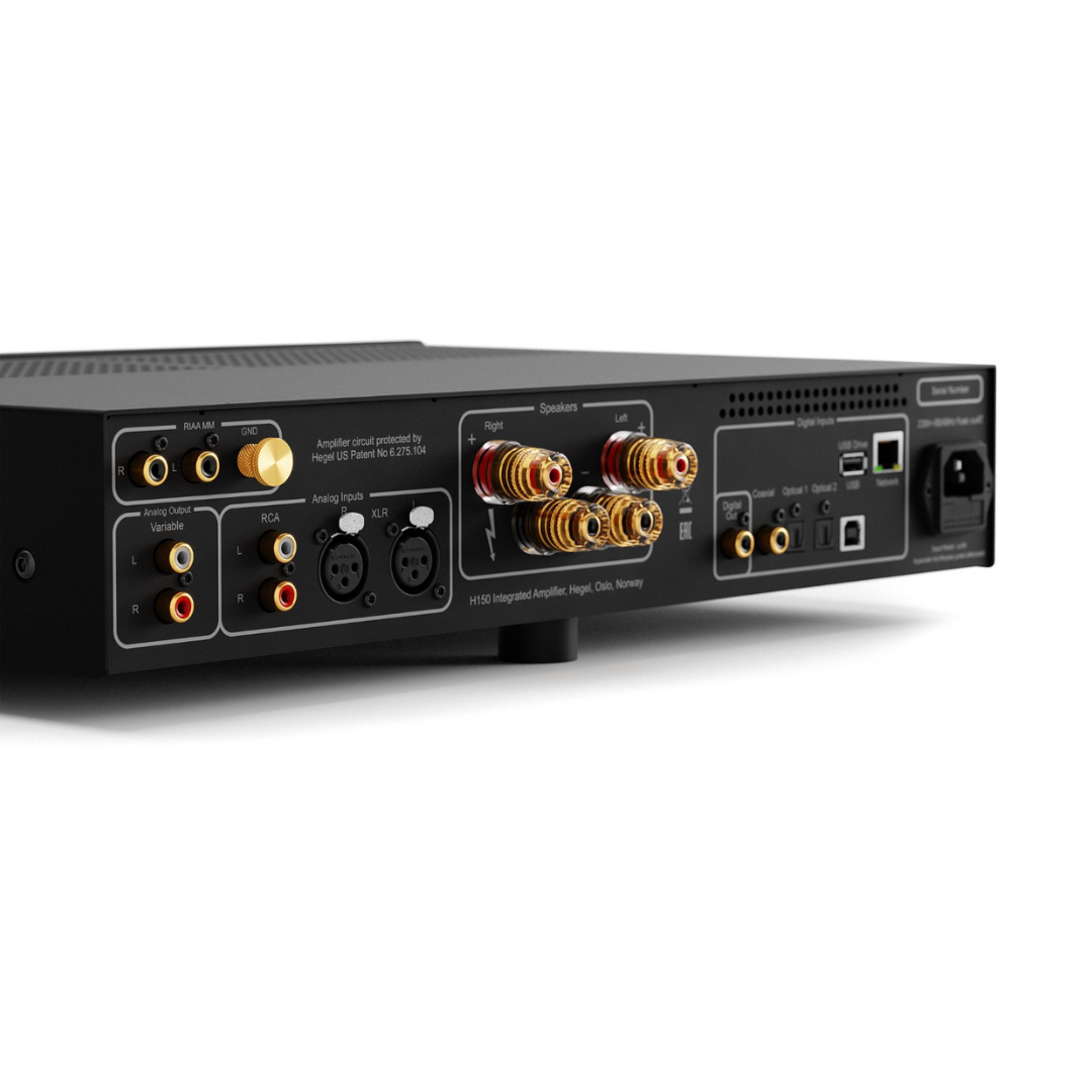 H150 75w x 2 Integrated Amplifier - Black