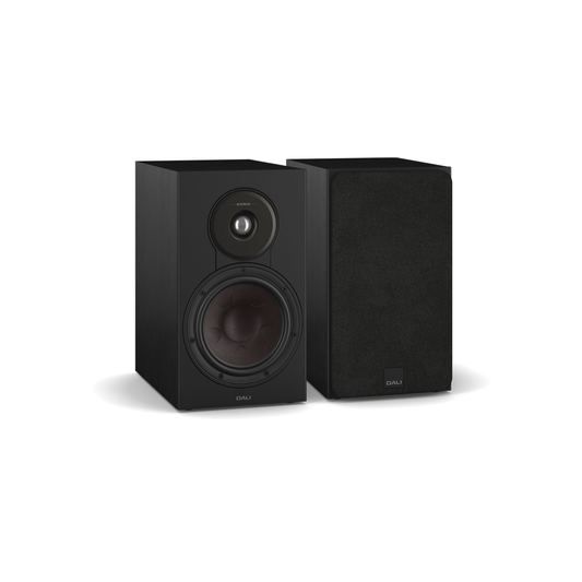 Sonik 3 Bookshelf Speaker Pair - Black Ash