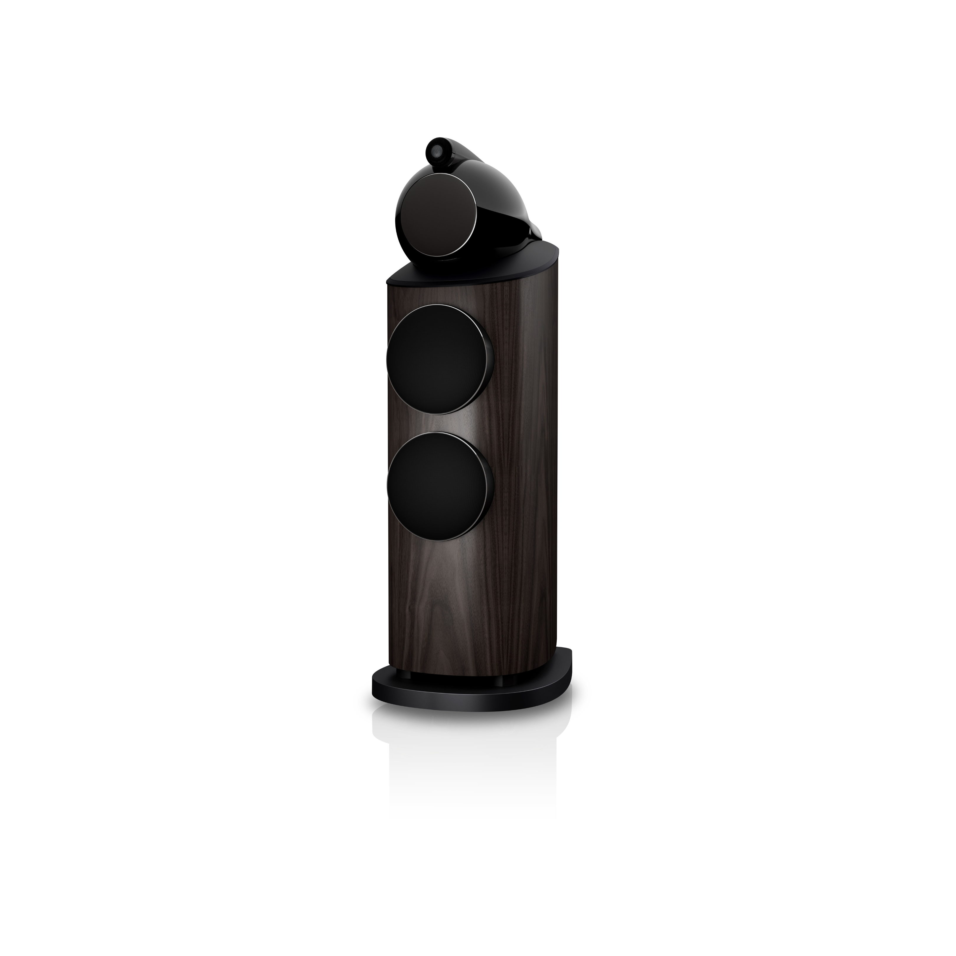 802 D5 Floor-standing Speaker Pair - Dark Walnut