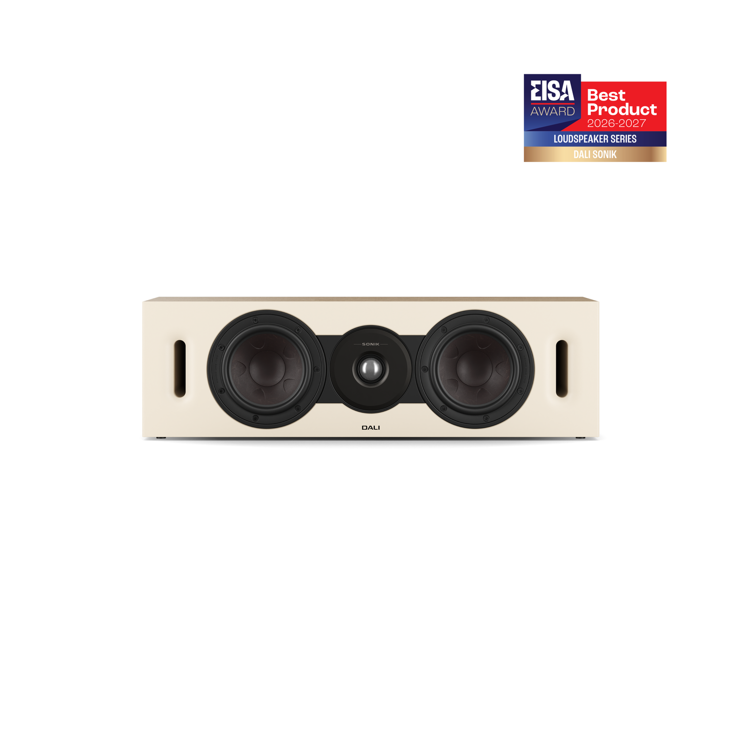 Sonik Cinema Center Channel Speaker - Natural Oak