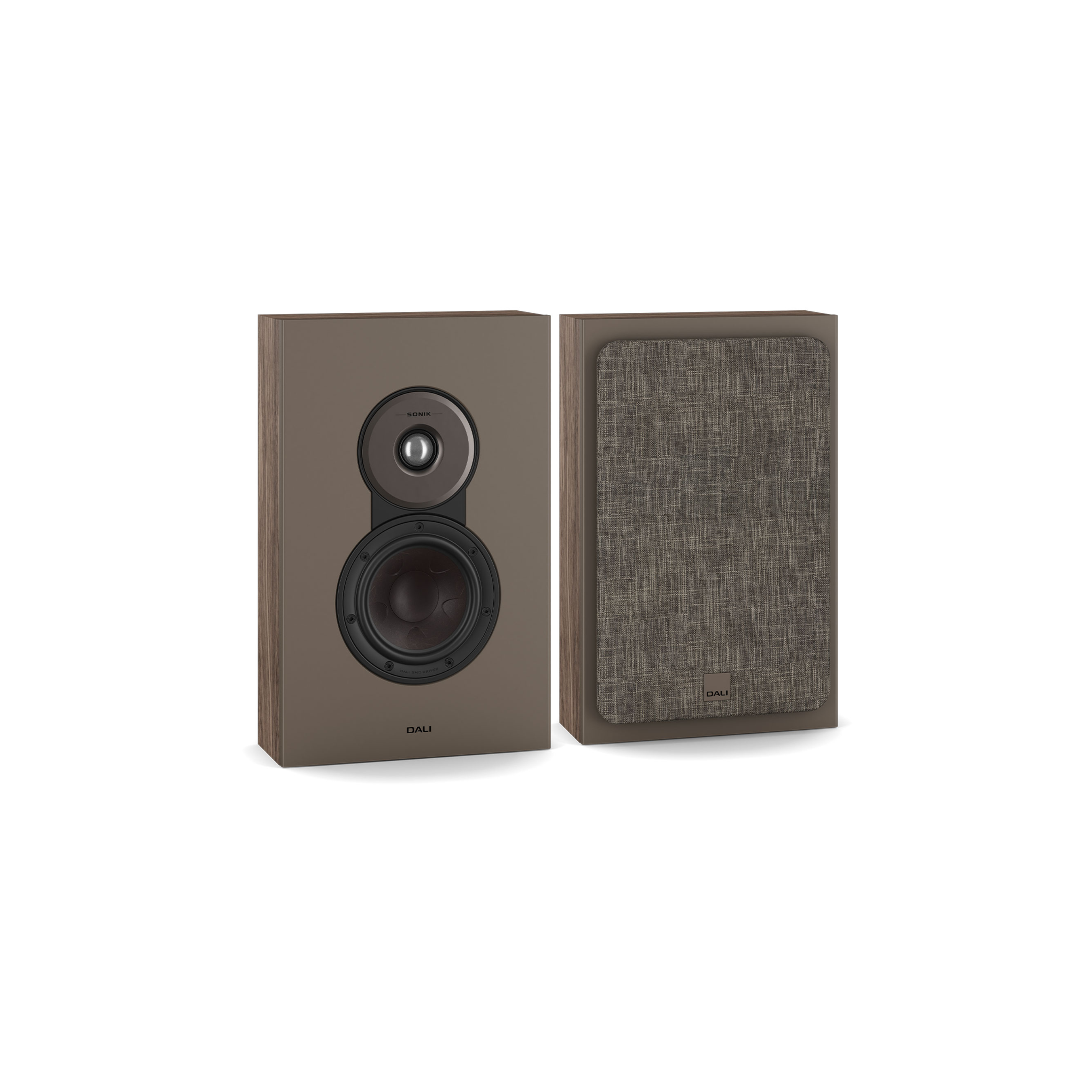 Sonik On-Wall Speaker Pair - Walnut